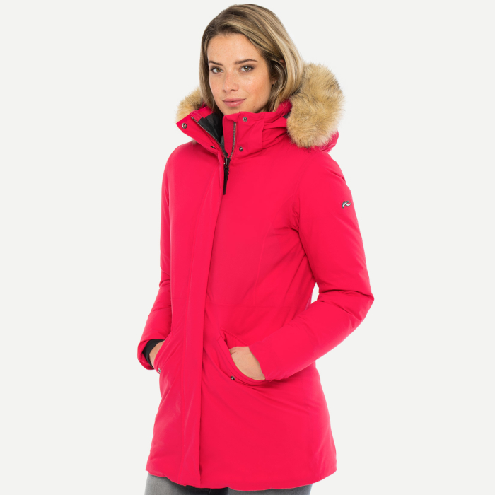 WOMEN ENGIADINA PARKA WITH FUR
