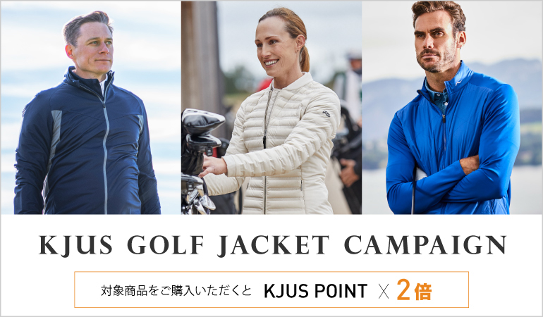 ＜秋物入荷第2弾企画＞KJUS Golf Jacket キャンペーン