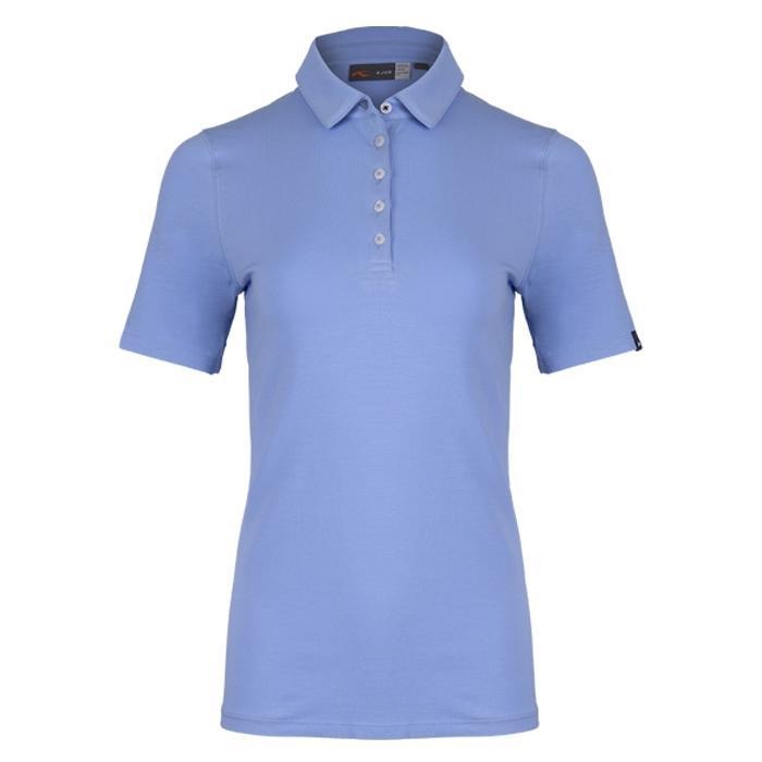 WOMEN HOLLOW PIMA POLO S/S