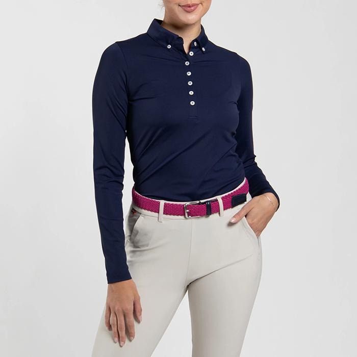 Women Catalina Cool Polo L/S